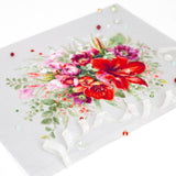 Magic Needle Counted Cross Stitch Kit Amaryllis Bouquet, 210-314