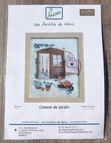 Cross Stitch Kit Lucas Cabine de jardin (Kit)- DV05 France