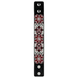 Embroidery Kit faux leather bracelet on the arm Ornament, BB-119. Fast DIY Kit
