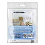 Bead Embroidery Kit on plastic base Angel with wings, PL-107. Fast DIY Kit