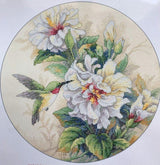 Counted Cross Stitch Kit DIMENSIONS, Hibiscus Duo, 35156 RARE