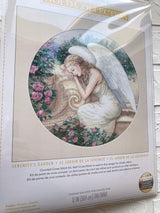 Counted Cross Stitch Kit DIMENSIONS Gold Collection, Serenity's Garden, 70-35287 RARE