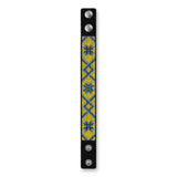 Embroidery Kit faux leather Bracelet Cross Stitch Ornament, HL-055. Fast DIY Kit
