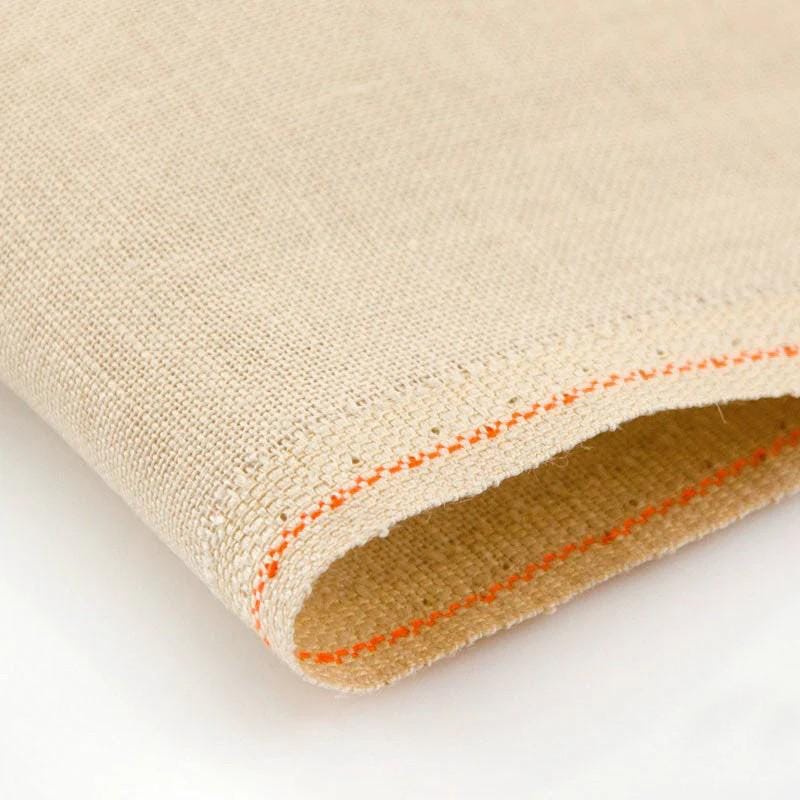 Evenweave cross stitch Fabric 32ct Zweigart Belfast Linen, Antic Ivory