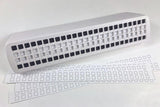 Pako Needle Organizer for Cross Stitch – Holds 50 Needles – Thread Parking System – Includes 10 Cards – Art. 700.050 NEW