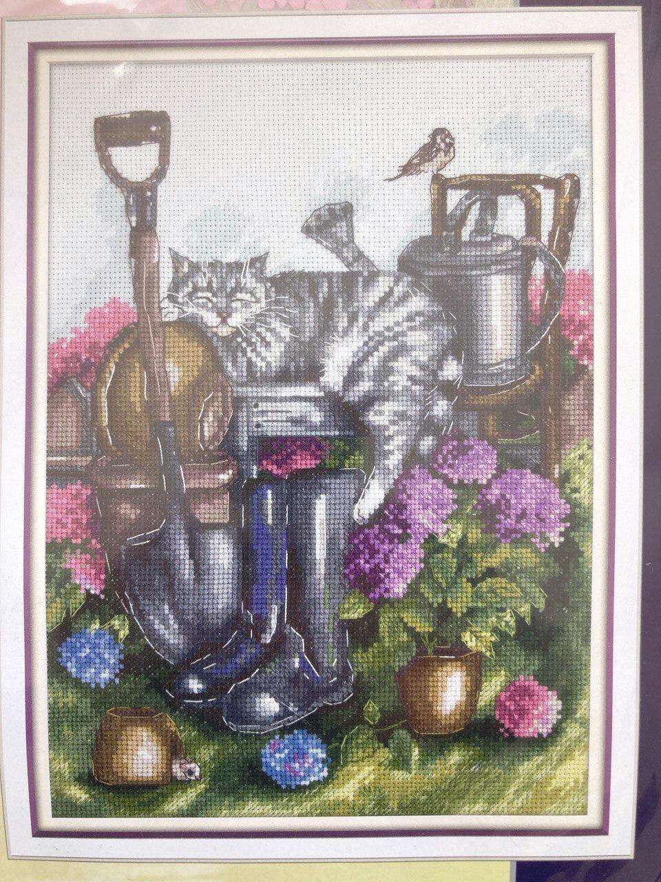 Cross Stitch Kit Summer Resident Panna J-1951, Embroidery DIY set
