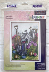 Cross Stitch Kit Summer Resident Panna J-1951, Embroidery DIY set