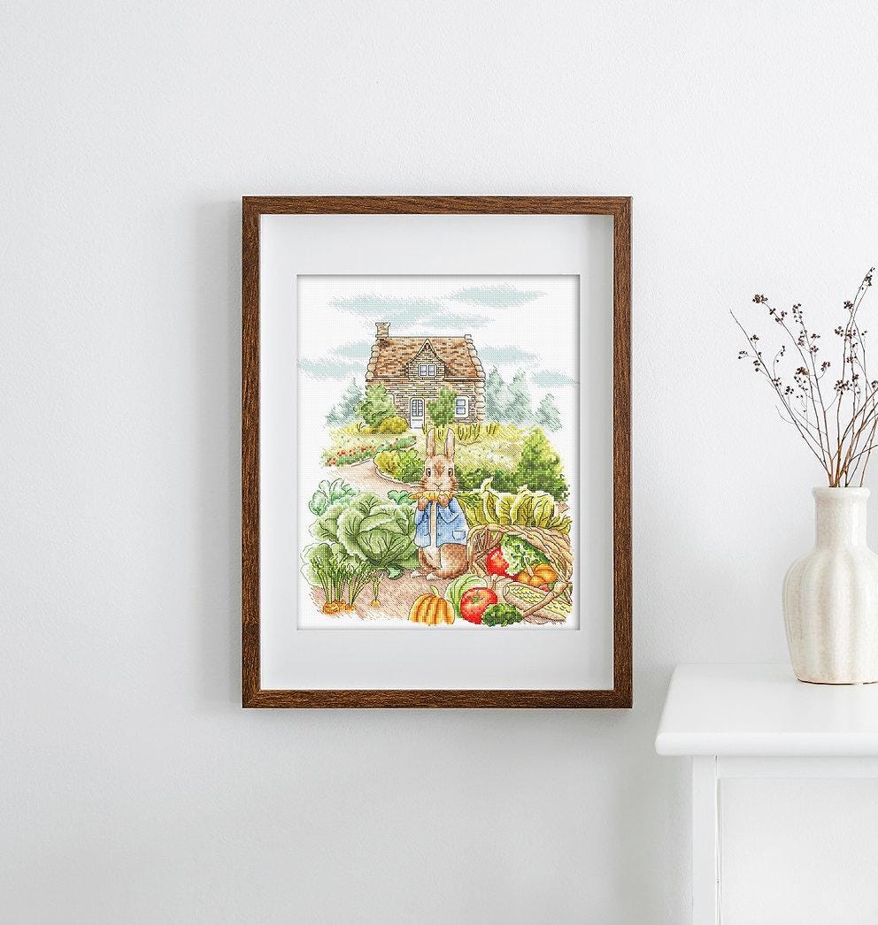 Counted Cross Stitch Kit Summer Harvest / Récolte d'été, LETISTITCH, L8088