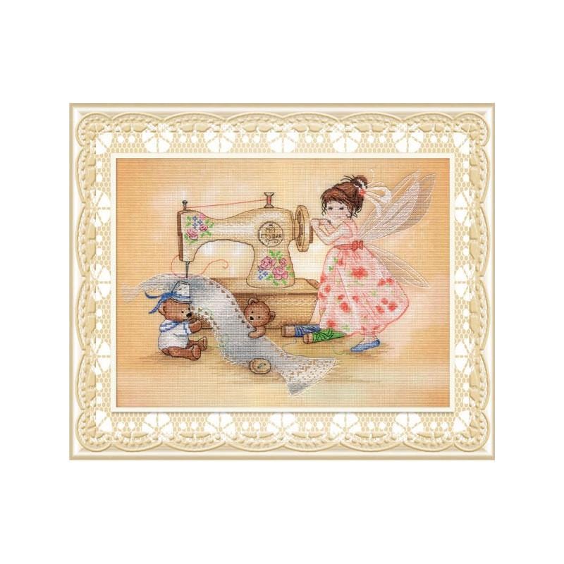 Stitching Fairy Cross Stitch Kit: MP-Studiya DIY Craft