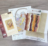 Knitting Fairy Cross Stitch Kit: MP-Studiya DIY Craft (7.9x11.8 in)
