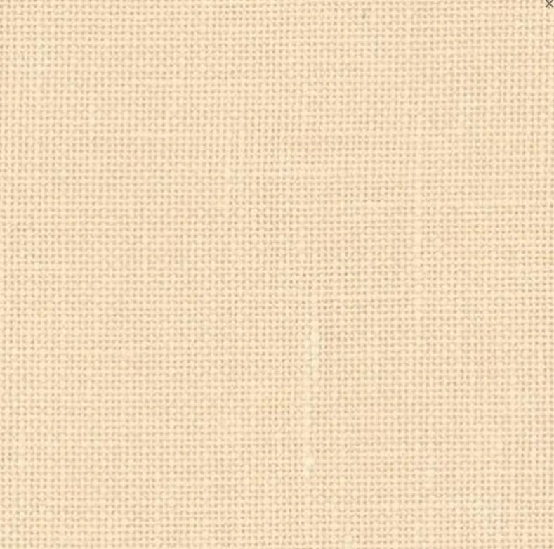 Evenweave cross stitch Fabric 32ct Zweigart Belfast Linen, Antic Ivory