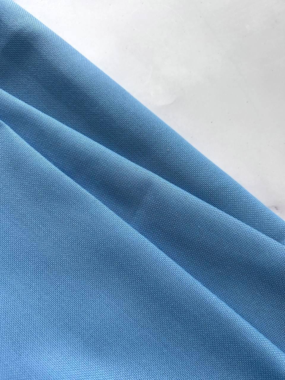 Medium Blue Evenweave Fabric 32ct Blush Ivory, Cross Stitch canvas Very soft polyester, cotton