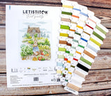 Counted Cross Stitch Kit Summer Harvest / Récolte d'été, LETISTITCH, L8088