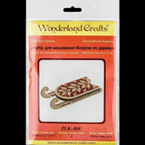 Beaded Sled Stitch Kit: Plywood Embroidery Craft (LK-468)