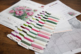 Counted Cross Stitch Kit Luca-S - The Charm of Peonies, B7019