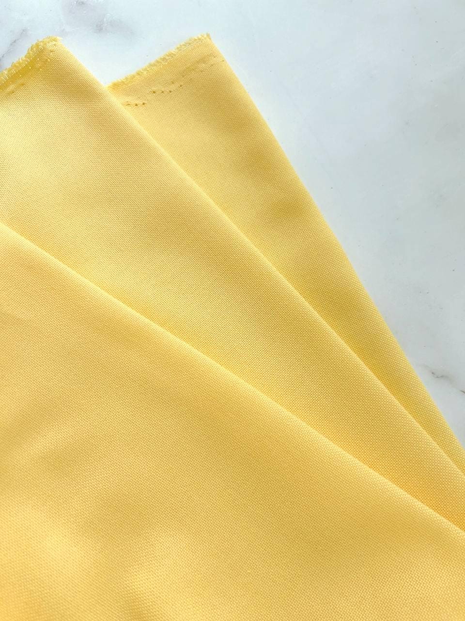 Lemon Yellow Evenweave Fabric 32ct , Cross Stitch canvas Very soft polyester, cotton