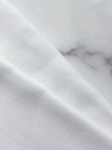 White Evenweave Hemp Fabric: 32ct, Soft Hemp, Cotton ECO Blend canvas