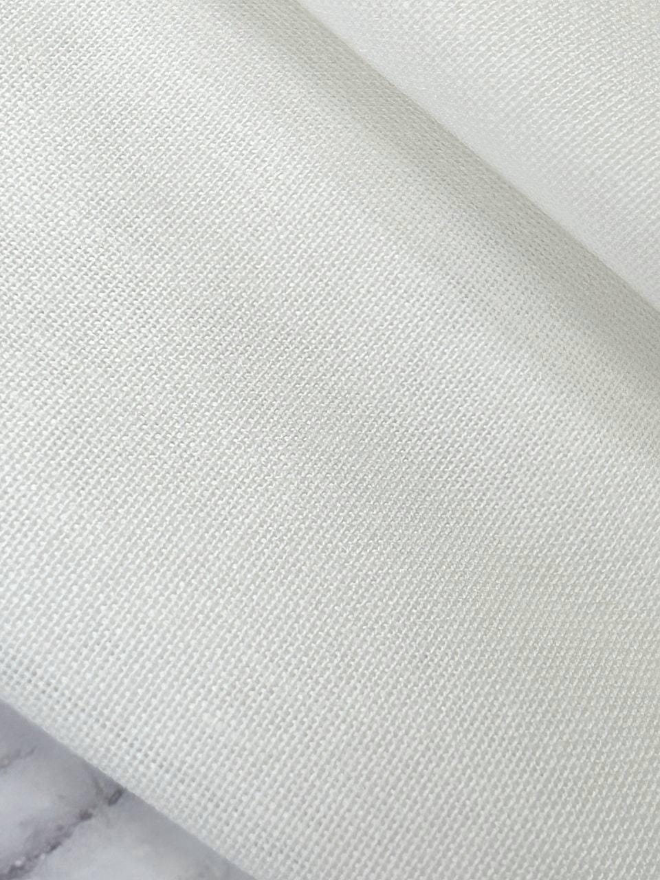 Antic White Evenweave Fabric: 32ct, Soft cotton and Hemp, ECO Blend canvas