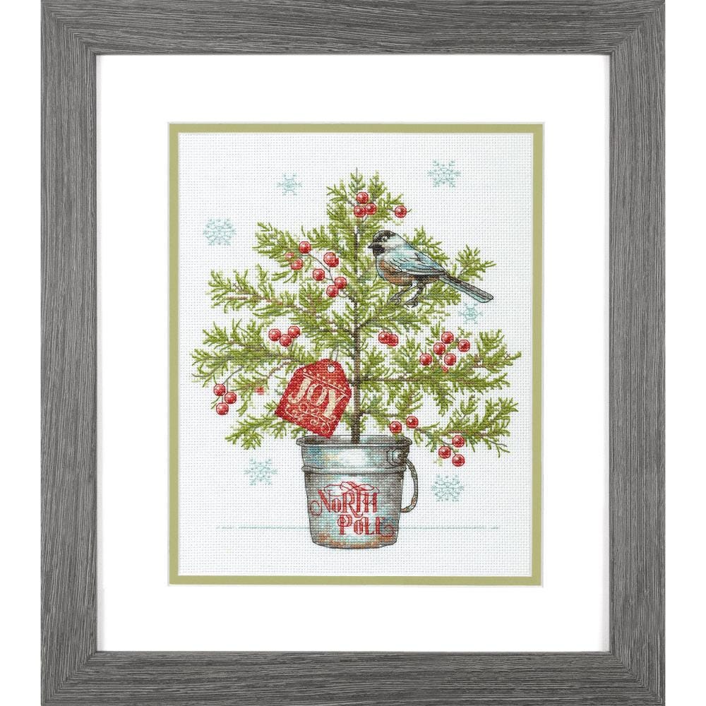 Dimensions Counted Cross Stitch Kit Holliday Tree (16 Count), 70-09624