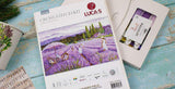 Counted Cross Stitch Kit Luca-S GOLD - Lavender Field, BU5008