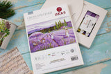 Counted Cross Stitch Kit Luca-S GOLD - Lavender Field, BU5008