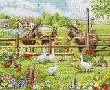 Counted Cross Stitch Kit Luca-S - Donkeys' Yard, BU5087 new 2025