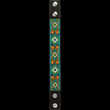 Embroidery Kit faux leather Bracelet Cross Stitch Ornament, HL-027. Fast DIY Kit