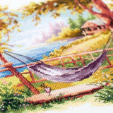 Magic Needle Counted Cross Stitch Kit Take Time to Relax, 70-10