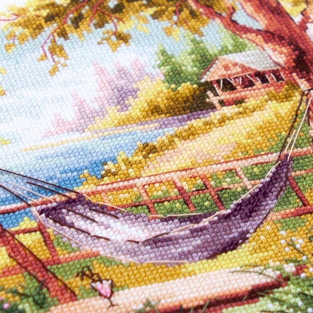 Magic Needle Counted Cross Stitch Kit Take Time to Relax, 70-10