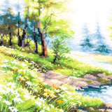Magic Needle Counted Cross Stitch Kit Sounds of Nature, 70-12