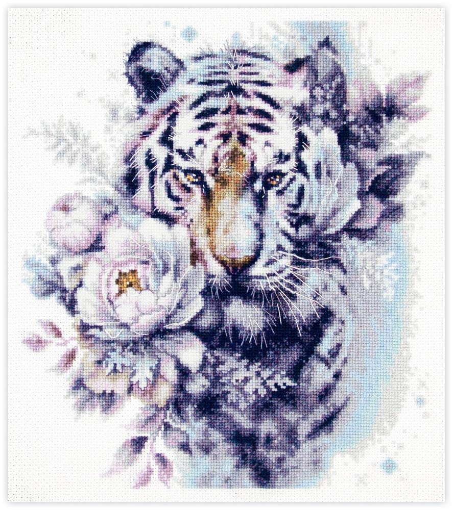 Magic Needle Counted Cross Stitch Kit The White Tiger, 70-14