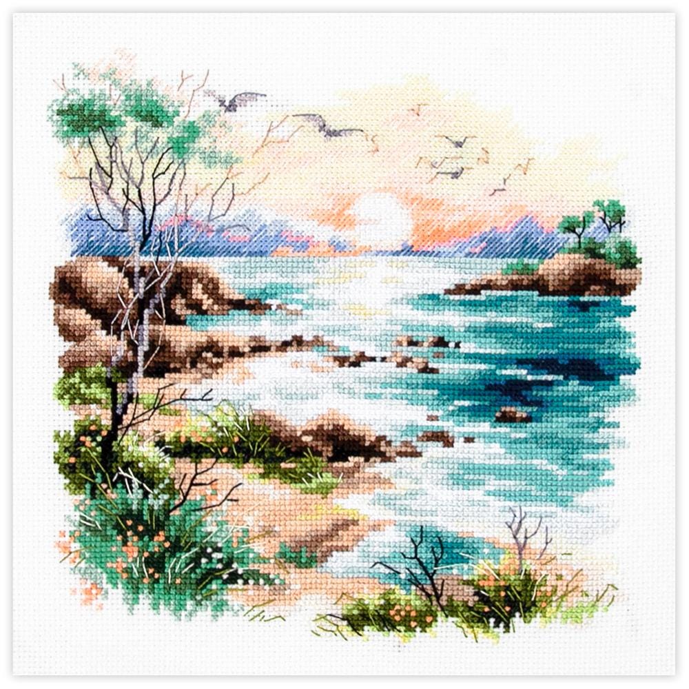 Magic Needle Counted Cross Stitch Kit Sea Sunset, 70-16