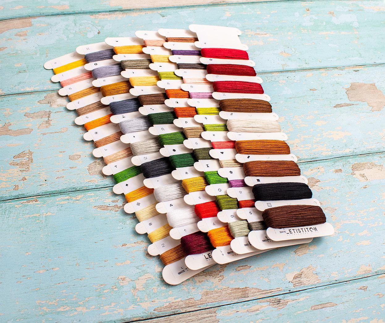 Counted Cross Stitch Kit -Paws and Presents: Funny Christmas DIY, 63 Colors Letistitch L9947
