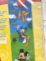 Mickey Mouse Cross Stitch Height Meter Kit: Home Decor, Vervaco