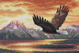 Counted Cross Stitch Kit DIMENSIONS Gold Collection, Silent Flight, 35165 RARE