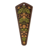 DIY Faux Leather Scissor Case Kit: Rowan Berry Embroidery