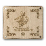 DIY Plywood Needle Holder Kit: Embroidery Design, Magnetic Lid
