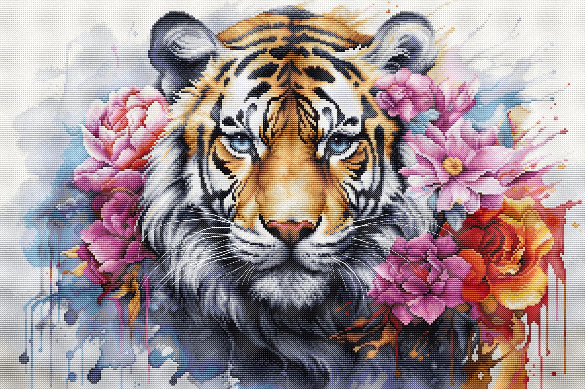 Counted Cross Stitch Kit Luca-S - Wild Life Of Predator, BU5033
