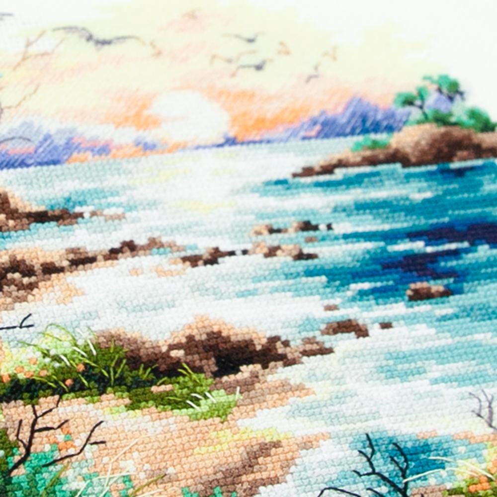 Magic Needle Counted Cross Stitch Kit Sea Sunset, 70-16