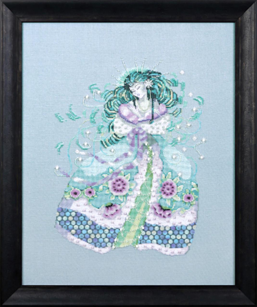Mirabilia - The Snow Maiden cross stitch pattern only, MD-179