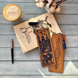 Bookmark set Craft cardboard embroidery kit "Castle Guardian"