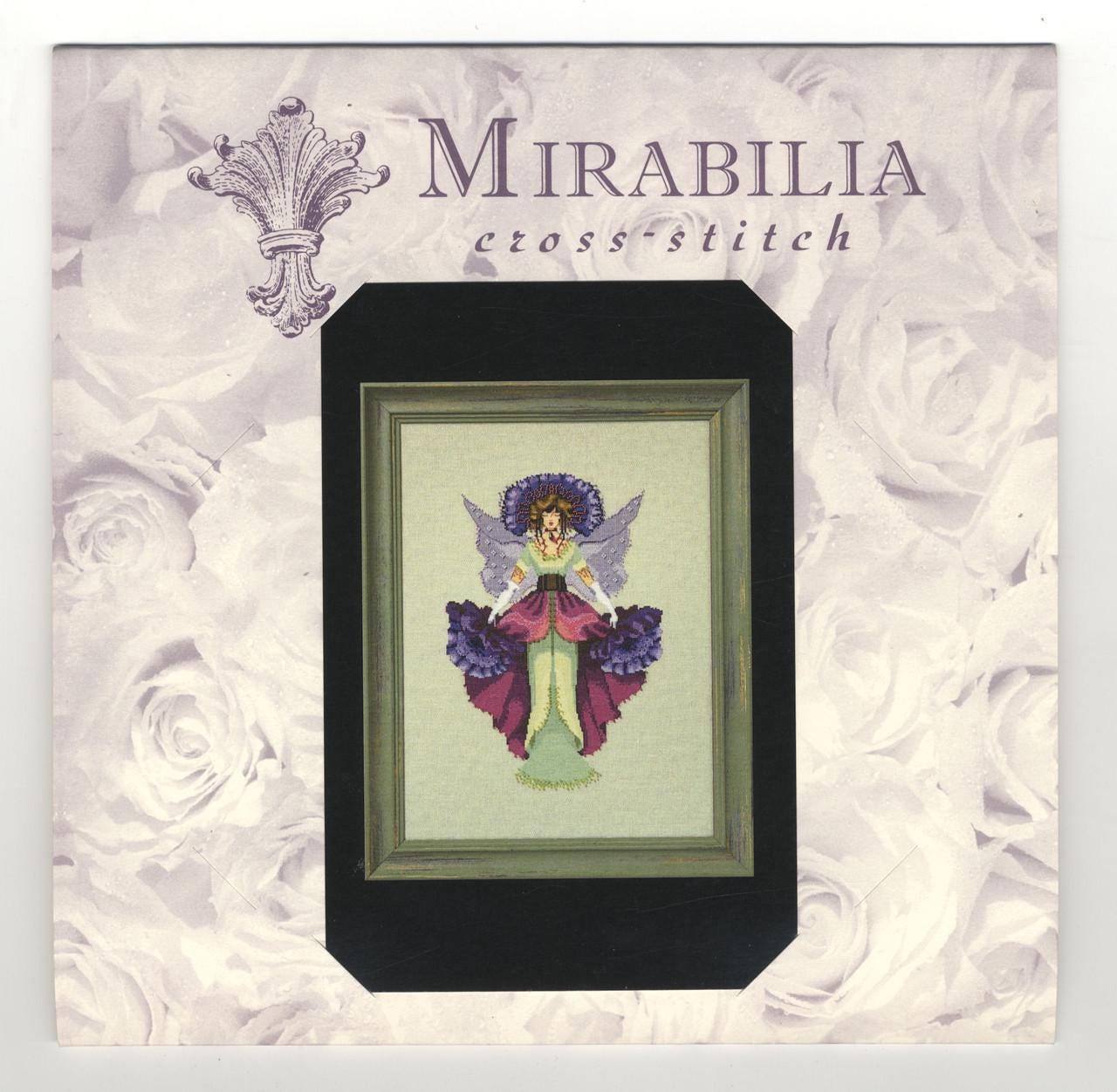Mirabilia - February Amethyst Fairy cross stitch pattern only, MD-192