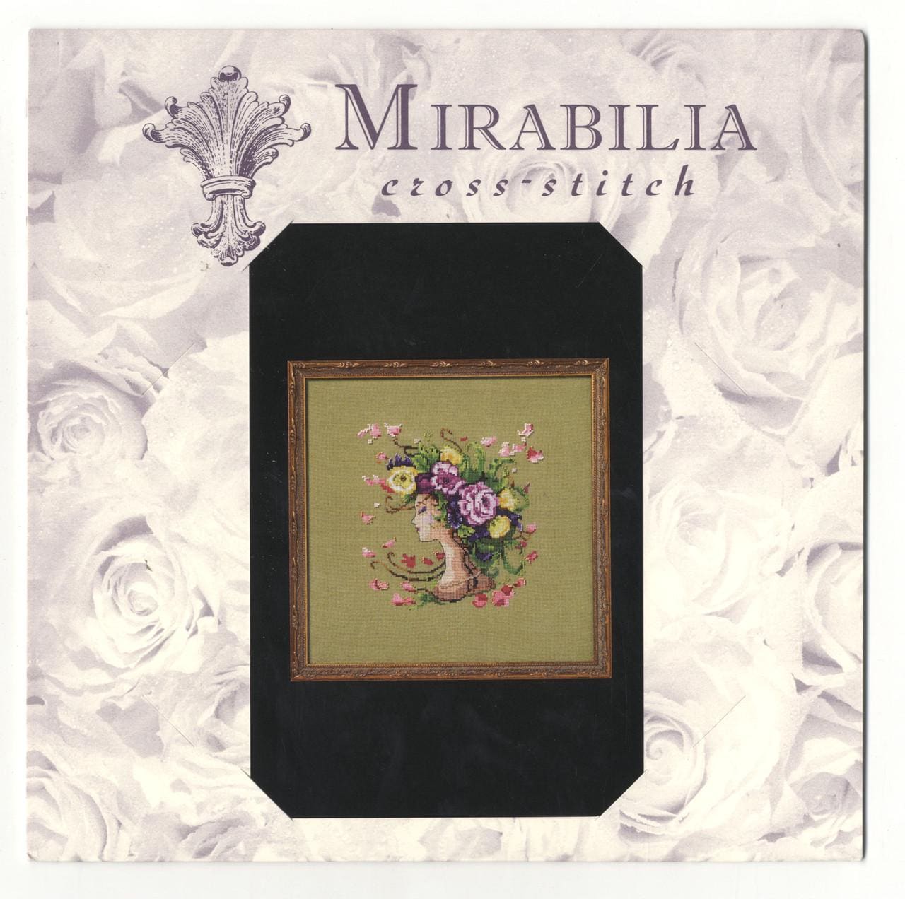 Mirabilia - Pretty to Think So cross stitch pattern and Embellishment pack, MD-195, MD-195E