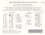 Mirabilia - The Three Mermaids cross stitch pattern only, MD-178
