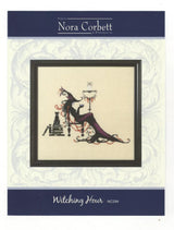 Bewitching Pixies - Witching Hour Cross Stitch Chart Pattern by Nora Corbett NC294