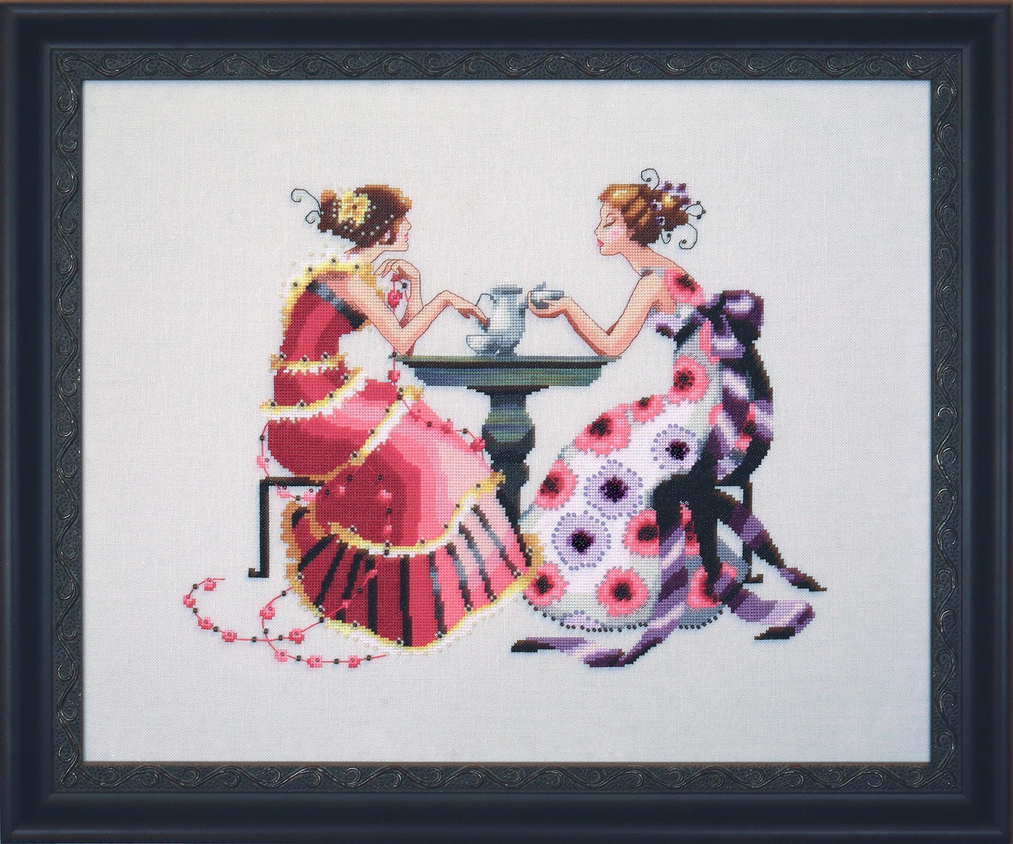 Mirabilia - Tea (In The Garden) cross stitch pattern only, MD-182