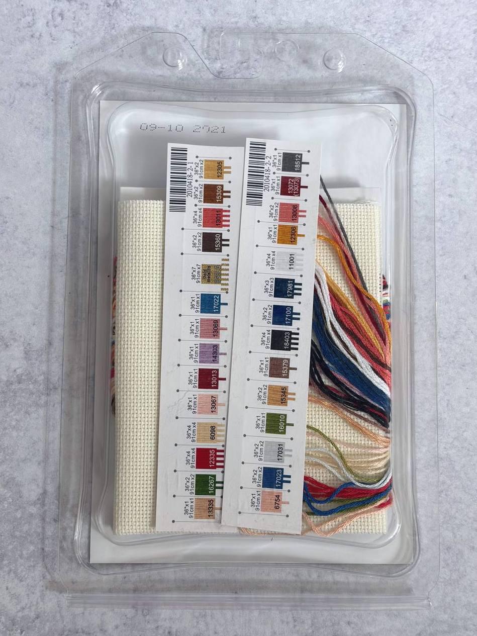 Dimensions Gold Collection Petites Mai 6760, Counted Cross Stitch Kit, 18 Count Ivory Aida