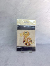 Alisa Kind Snake 0-96 Counted Cross Stitch Kit, 16 Count Linen Aida