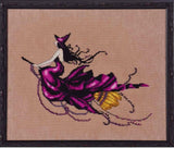 Eva Bewitching Pixies Nora Corbett cross stitch pattern only, Mirabilia Designs NC224