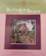 Bead Cross Stitch Kit FAIRY HOUSE, Mill Hill  MH14-2514 ( Perforated paper 14ct)
